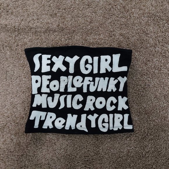 Designs by Naomi Wordsmith Crop Top - Picture 1 of 5